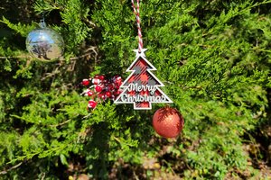 Buffalo Check Ornaments, Buffalo Plaid Ornaments, Layered Christmas Ornaments, Checkered Ornament, Buffalo Plaid, Red and Black Buffalo