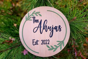 Custom Family Sign, Wedding Sign, Just Married Sign, Established Sign, Custom Wood Sign, Personalized Sign, Custom Wood Sign