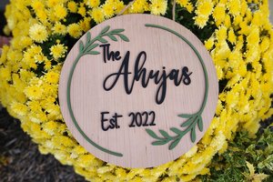 Custom Family Sign, Wedding Sign, Just Married Sign, Established Sign, Custom Wood Sign, Personalized Sign, Custom Wood Sign
