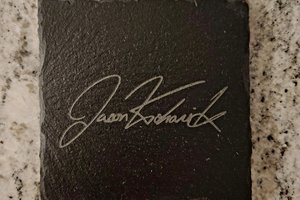 Custom Drink Coasters, Personalized Coasters, Custom Slate Coasters, Custom Stone Coasters, Signature Engraved Coasters