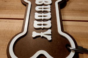 Custom Dog Cage Sign, Dog Crate Name Sign, Dog Cage, Crate Tag, Doggy Diner, Dog Name Plate, Dog Bone Sign, Dog