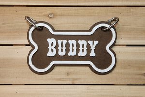 Custom Dog Cage Sign, Dog Crate Name Sign, Dog Cage, Crate Tag, Doggy Diner, Dog Name Plate, Dog Bone Sign, Dog