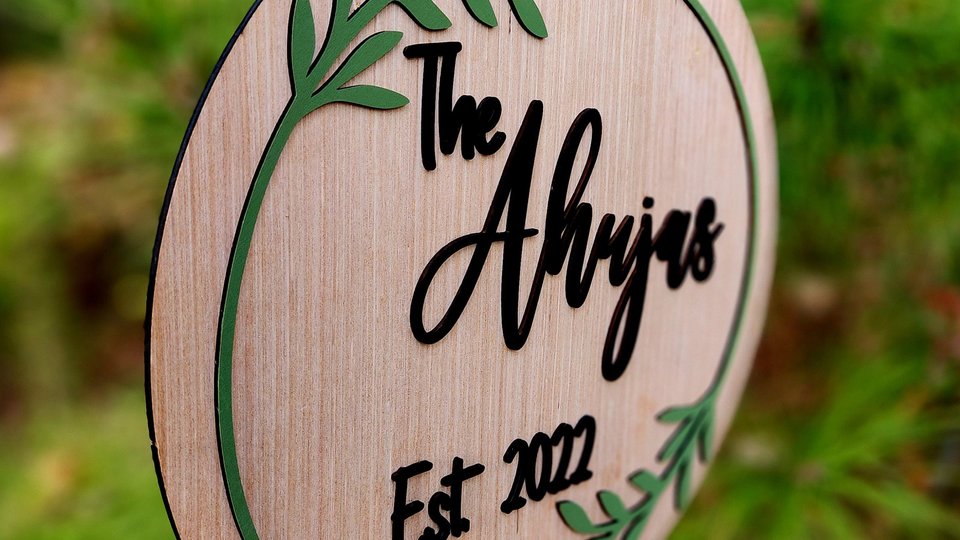 Custom Family Sign, Wedding Sign, Just Married Sign, Established Sign, Custom Wood Sign, Personalized Sign, Custom Wood Sign