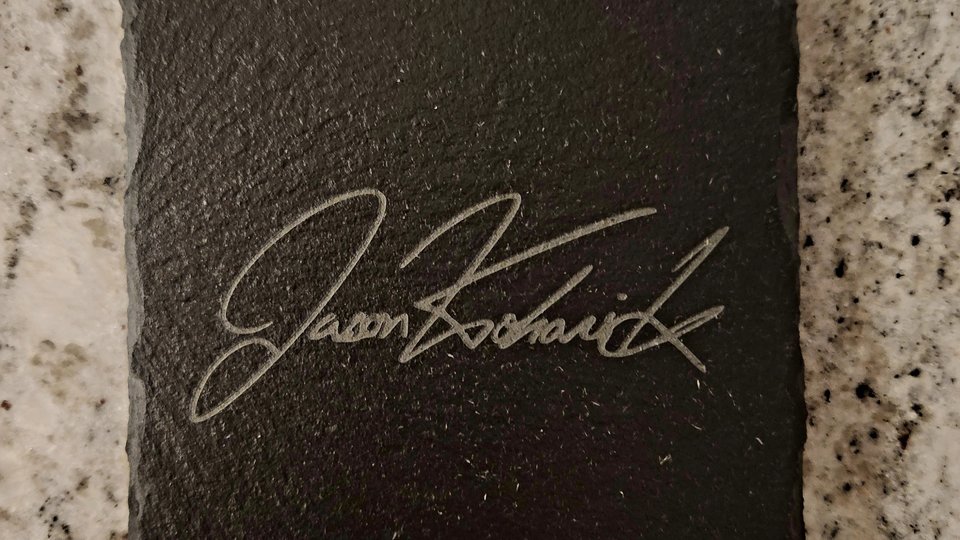 Custom Drink Coasters, Personalized Coasters, Custom Slate Coasters, Custom Stone Coasters, Signature Engraved Coasters