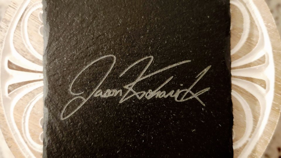 Custom Drink Coasters, Personalized Coasters, Custom Slate Coasters, Custom Stone Coasters, Signature Engraved Coasters