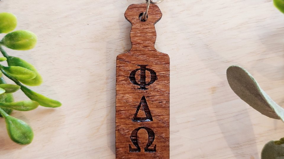 Custom Fraternity Key Chain, Sorority Key Chain, Fraternity Sorority Keychain, Greek Letters, Keychain