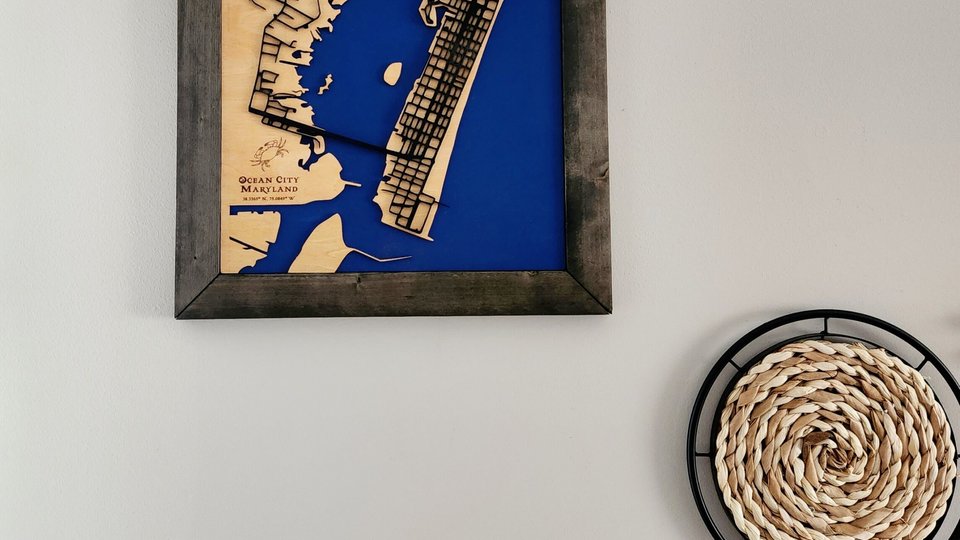 Custom Wood Map, 3D Map, City Map, River Map, Lake Map, House Map, Home Map, Wooden Map