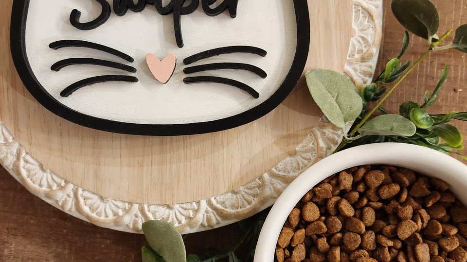 Custom Catio Sign - Cat Name Ornament, Cat Memorial