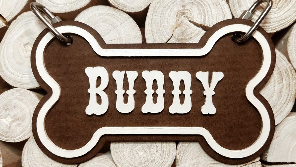 Custom Dog Cage Sign, Dog Crate Name Sign, Dog Cage, Crate Tag, Doggy Diner, Dog Name Plate, Dog Bone Sign, Dog